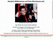 Tablet Screenshot of foto-reichmann.de